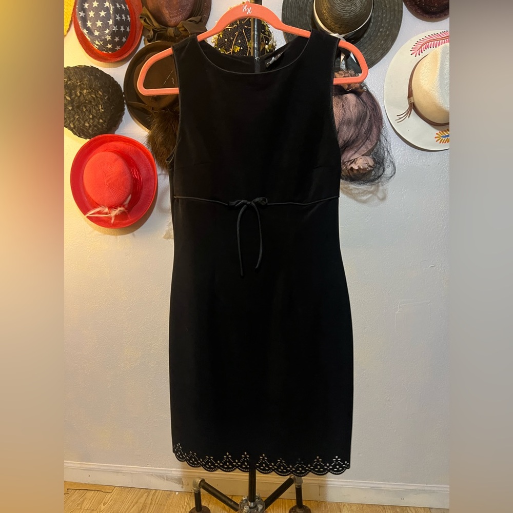 My Michelle velvet balck Dress, mini with cutouts size 7/8 cocktail dress